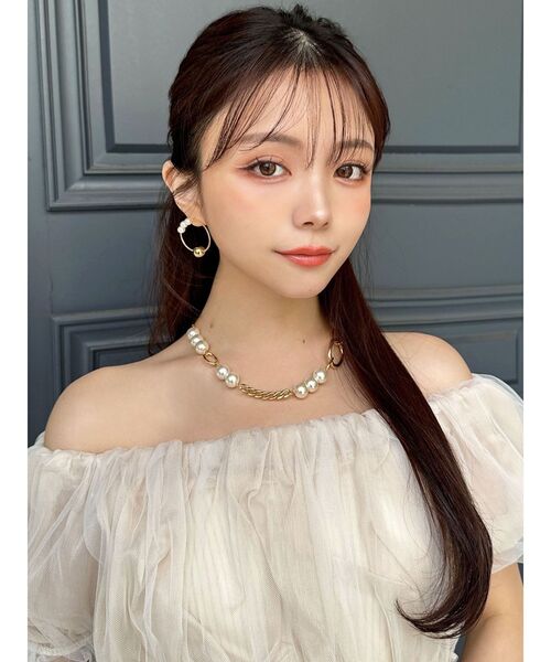 RESEXXY（リゼクシー）の「コンビサークルピアス（ピアス（両耳用）・レディース・シルバー/ゴールド・FREE）」の4枚目の写真