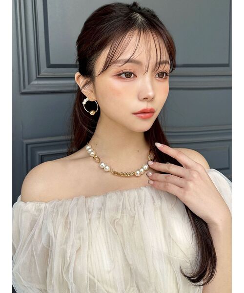 RESEXXY（リゼクシー）の「コンビサークルピアス（ピアス（両耳用）・レディース・シルバー/ゴールド・FREE）」の5枚目の写真