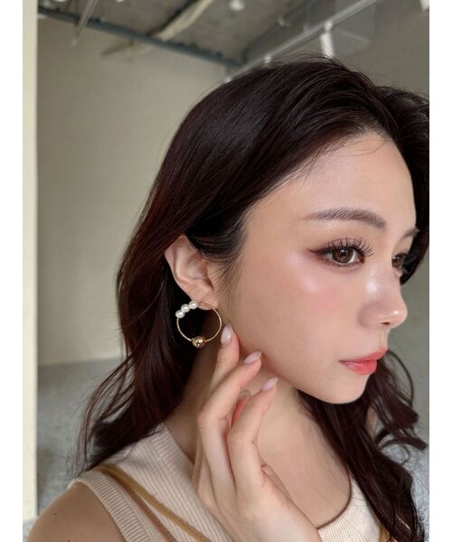 RESEXXY（リゼクシー）の「コンビサークルピアス（ピアス（両耳用）・レディース・シルバー/ゴールド・FREE）」の11枚目の写真