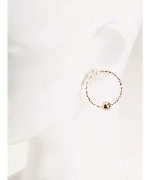 RESEXXY（リゼクシー）の「コンビサークルピアス（ピアス（両耳用）・レディース・シルバー/ゴールド・FREE）」の16枚目の写真