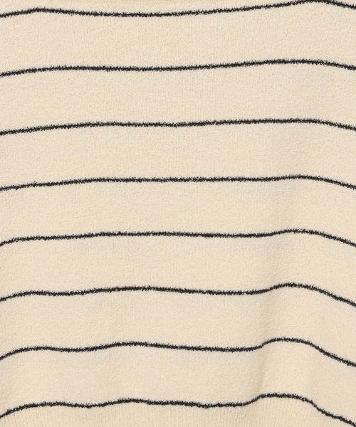 LOWRYS FARM（ローリーズファーム）の「スクエアニットユルタンク　114581（タンクトップ・レディース・ホワイト×ブラック/ブラック/オレンジ・FREE）」の16枚目の写真