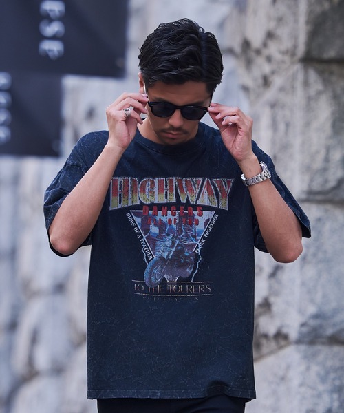 SILVER BULLET(シルバーバレット)の「『CavariA/キャバリア』ピグメントバンド半袖Tシャツ(Tシャツ/カットソー・メンズ・B/A・L/M)」の19枚目の写真