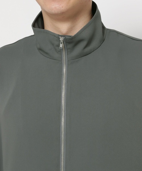 HARE（ハレ）の「スタンドカラーフラップポケットシャツブルゾン(HARE)（シャツ/ブラウス・メンズ・グレー/ブラック/グリーン/パープル・FREE）」の19枚目の写真