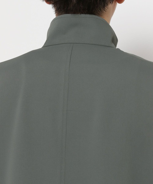 HARE（ハレ）の「スタンドカラーフラップポケットシャツブルゾン(HARE)（シャツ/ブラウス・メンズ・グレー/ブラック/グリーン/パープル・FREE）」の12枚目の写真