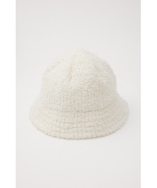 LAGUA GEM（ラグアジェム）の「COLOR ニットハット（ハット・レディース・ブラック/ライトブルー/オフホワイト・FREE）」の2枚目の写真