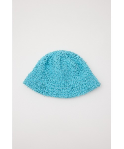 LAGUA GEM（ラグアジェム）の「COLOR ニットハット（ハット・レディース・ブラック/ライトブルー/オフホワイト・FREE）」の4枚目の写真