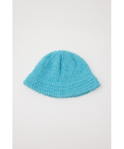 LAGUA GEM（ラグアジェム）の「COLOR ニットハット（ハット・レディース・ブラック/ライトブルー/オフホワイト・FREE）」の5枚目の写真
