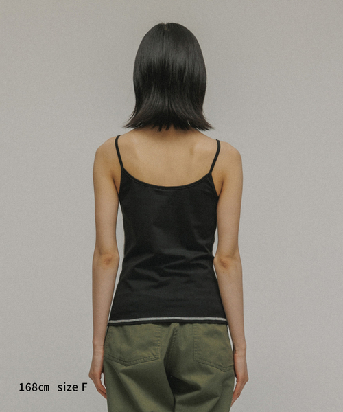 M TO R(ムウトアール)の「【RESUME】ANGELRS CAMISOLE(キャミソール・レディース・ブラック・M)」の18枚目の写真