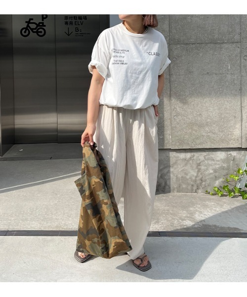 PUAL CE CIN（ピュアルセシン）の「バルーンシルエットTシャツ