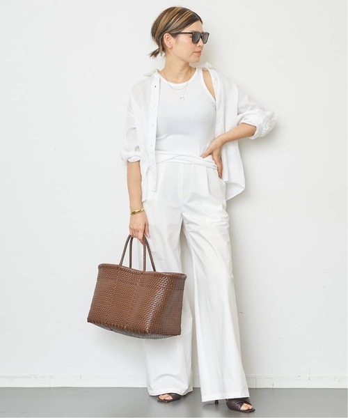 Deuxieme Classe(ドゥーズィエムクラス)の「追加 Linen シャツ(シャツ/ブラウス・レディース・カーキ/ブラック/ベージュ/ホワイト・FREE)」の18枚目の写真
