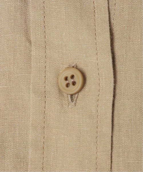 Deuxieme Classe Linen シャツ　べージユ 追加 Linen シャツ（シャツ/ブラウス）｜Deuxieme Classe