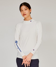 Champion Golf（チャンピオンゴルフ）の「【Champion/チャンピオン】レディース GOLF ロングスリーブモックネックシャツ（Tシャツ/カットソー）」