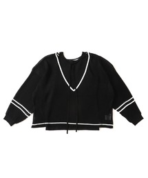 ALLONGE sheer pleats twin set(シアープリーツツインセットプルオーバー)