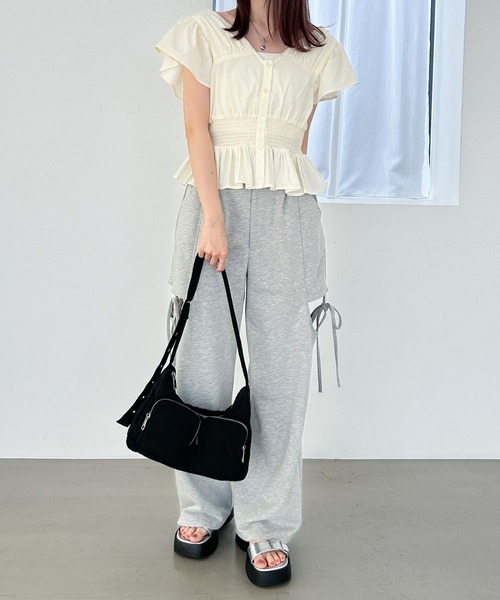 Heather（ヘザー）の「Wストラップソールサンダル　130557（サンダル・レディース・シルバー/ブラック・L/M）」の13枚目の写真