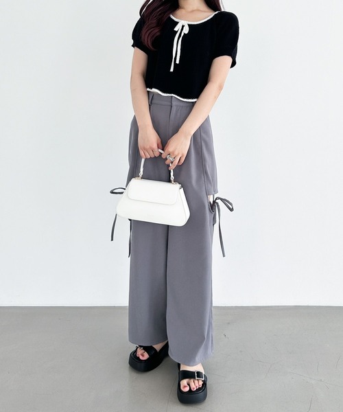 Heather（ヘザー）の「Wストラップソールサンダル　130557（サンダル・レディース・シルバー/ブラック・L/M）」の14枚目の写真