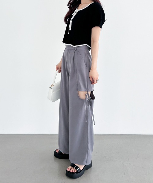 Heather（ヘザー）の「Wストラップソールサンダル　130557（サンダル・レディース・シルバー/ブラック・L/M）」の15枚目の写真