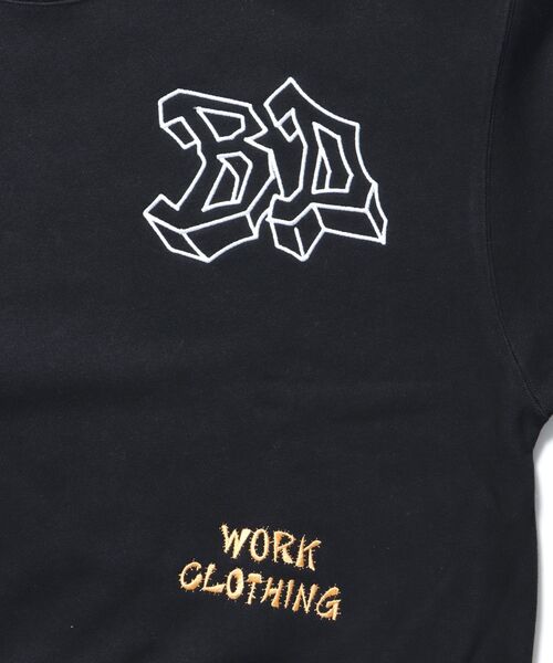 BEN DAVIS(ベンデイビス)の「【BEN DAVIS(ベンデイビス)】EMBROIDERY WORK CREW NV / スウェット クルーネック 刺繍 オーバーサイズ 裏起毛 ワイドシルエット(スウェット・メンズ・ブラック/ネイビー/アッシュグレー・X-LARGE/LARGE/MEDIUM)」の19枚目の写真