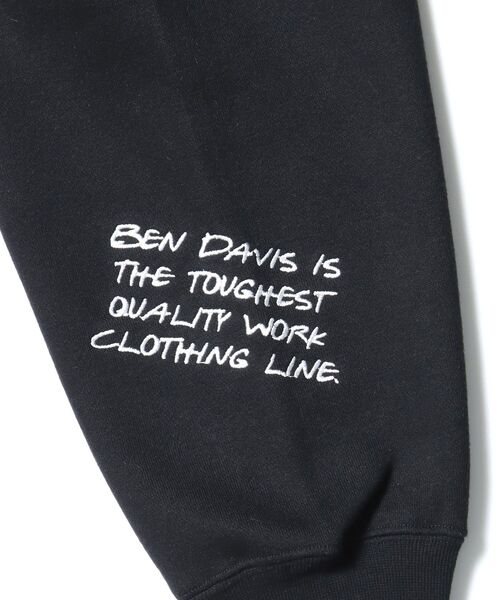 BEN DAVIS(ベンデイビス)の「【BEN DAVIS(ベンデイビス)】EMBROIDERY WORK CREW NV / スウェット クルーネック 刺繍 オーバーサイズ 裏起毛 ワイドシルエット(スウェット・メンズ・ブラック/ネイビー/アッシュグレー・X-LARGE/LARGE/MEDIUM)」の21枚目の写真