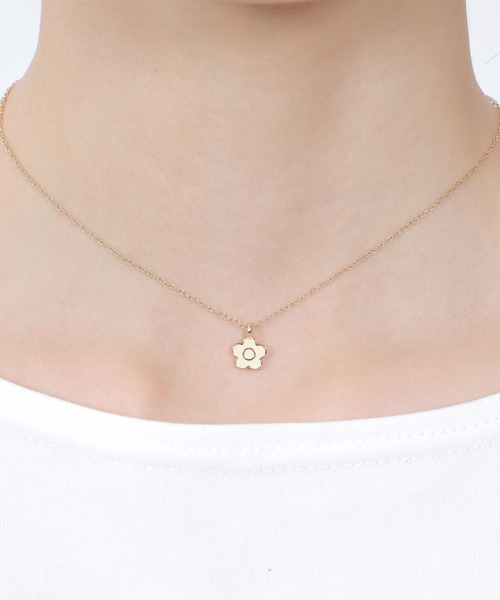 MARY QUANT（マリークワント）の「ミニデイジーエポ ネックレス（ネックレス・レディース・ピンク/ホワイト/ブラック・FREE）」の4枚目の写真