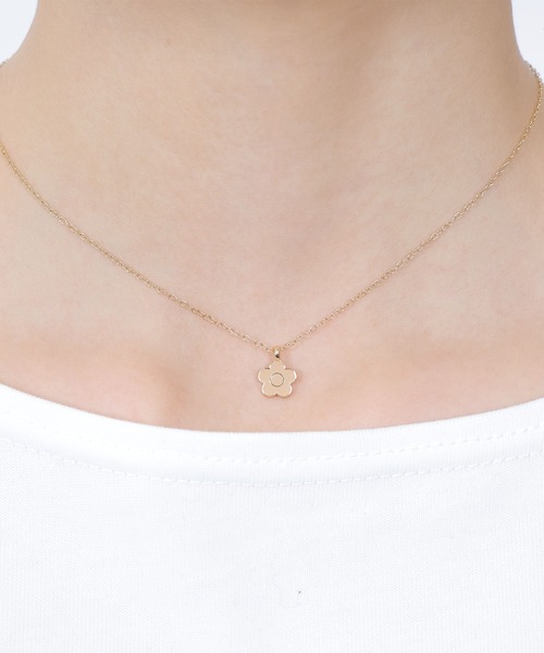 MARY QUANT（マリークワント）の「ミニデイジーエポ ネックレス（ネックレス・レディース・ピンク/ホワイト/ブラック・FREE）」の6枚目の写真