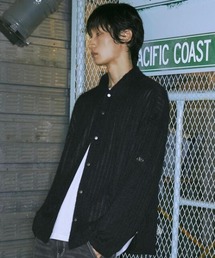 ROMANTIC CROWN（ロマンティッククラウン）の「A'GEM/9 × .kom 『ROMANTIC CROWN/ロマンティック クラウン』 WIDE KNITSHIRT/ワイドニットシャツ（シャツ/ブラウス）」