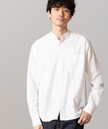 バンブーフォート バンドカラーシャツ