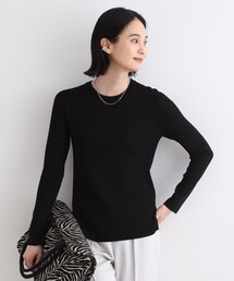 INDIVI（インディヴィ）の「【スタイルUP】ハイゲージクルーネックプルオーバーニット（ニット/セーター）」