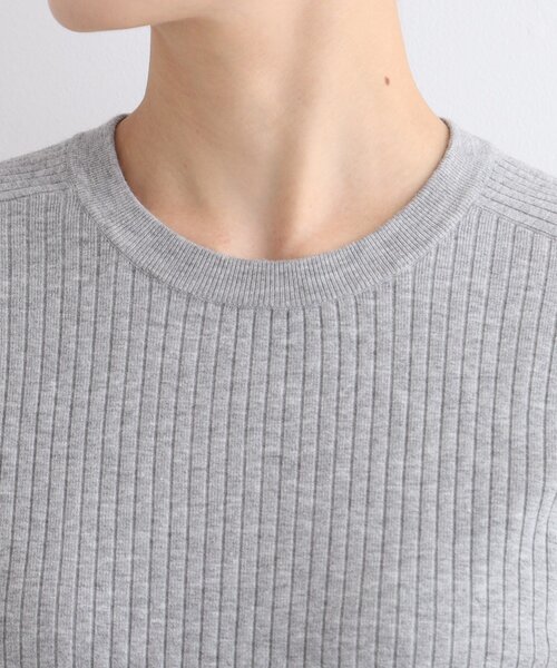 【セール】【スタイルUP】ハイゲージクルーネックプルオーバーニット（ニット/セーター）｜INDIVI（インディヴィ） pattayablatt.com