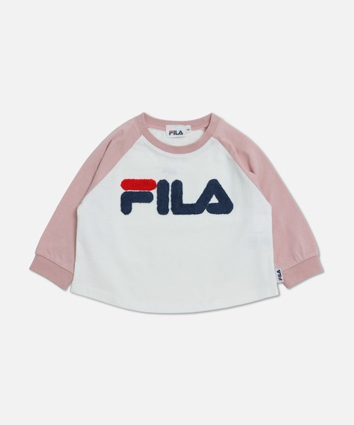 FILA（フィラ）の「FILA / フィラ ロゴ長袖Tシャツ（Tシャツ/カットソー・キッズ・F/B/I/G/E/D/C/H/A・130cm/120cm/110cm/100cm/90cm/80ｃｍ）」の5枚目の写真