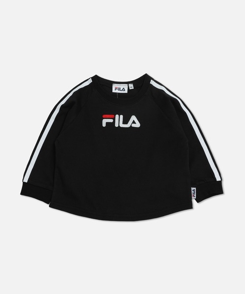 FILA（フィラ）の「FILA / フィラ ロゴ長袖Tシャツ（Tシャツ/カットソー・キッズ・F/B/I/G/E/D/C/H/A・130cm/120cm/110cm/100cm/90cm/80ｃｍ）」の7枚目の写真