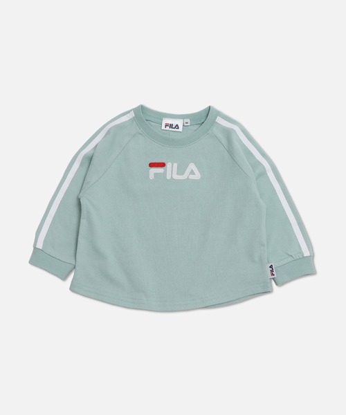 FILA（フィラ）の「FILA / フィラ ロゴ長袖Tシャツ（Tシャツ/カットソー・キッズ・F/B/I/G/E/D/C/H/A・130cm/120cm/110cm/100cm/90cm/80ｃｍ）」の8枚目の写真