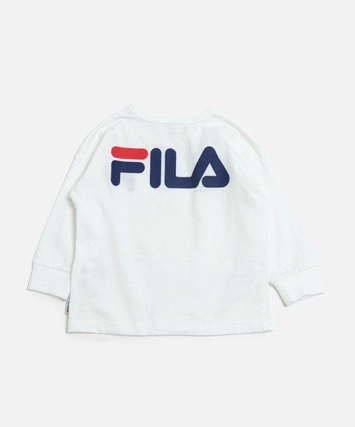 FILA（フィラ）の「FILA / フィラ ロゴ長袖Tシャツ（Tシャツ/カットソー・キッズ・F/B/I/G/E/D/C/H/A・130cm/120cm/110cm/100cm/90cm/80ｃｍ）」の11枚目の写真