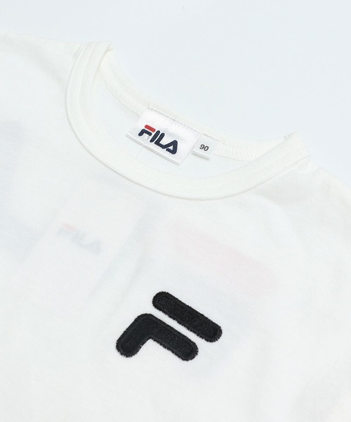 FILA（フィラ）の「FILA / フィラ ロゴ長袖Tシャツ（Tシャツ/カットソー・キッズ・F/B/I/G/E/D/C/H/A・130cm/120cm/110cm/100cm/90cm/80ｃｍ）」の12枚目の写真
