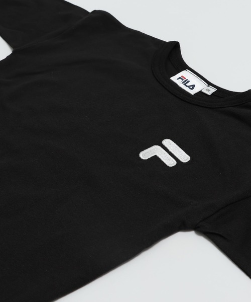 FILA（フィラ）の「FILA / フィラ ロゴ長袖Tシャツ（Tシャツ/カットソー・キッズ・F/B/I/G/E/D/C/H/A・130cm/120cm/110cm/100cm/90cm/80ｃｍ）」の18枚目の写真