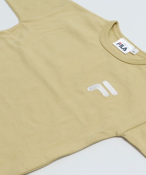 FILA（フィラ）の「FILA / フィラ ロゴ長袖Tシャツ（Tシャツ/カットソー・キッズ・F/B/I/G/E/D/C/H/A・130cm/120cm/110cm/100cm/90cm/80ｃｍ）」の19枚目の写真