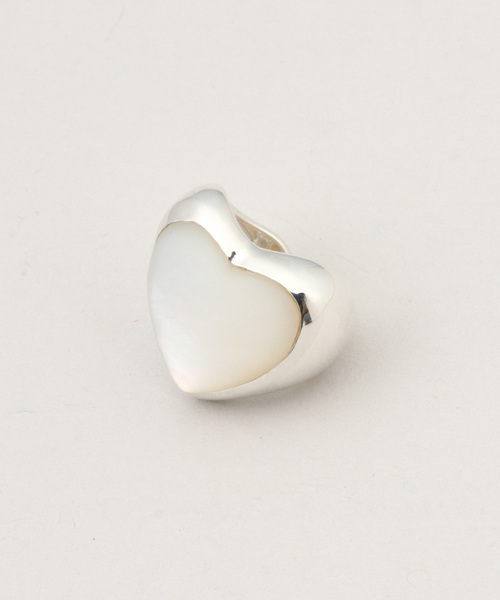 ANNIKA INEZ（アニカイネズ）の「【ANNIKA INEZ/アニカイネズ】Pearl Heart Earcuff（イヤーカフ・レディース・シルバー・FREE）」の7枚目の写真