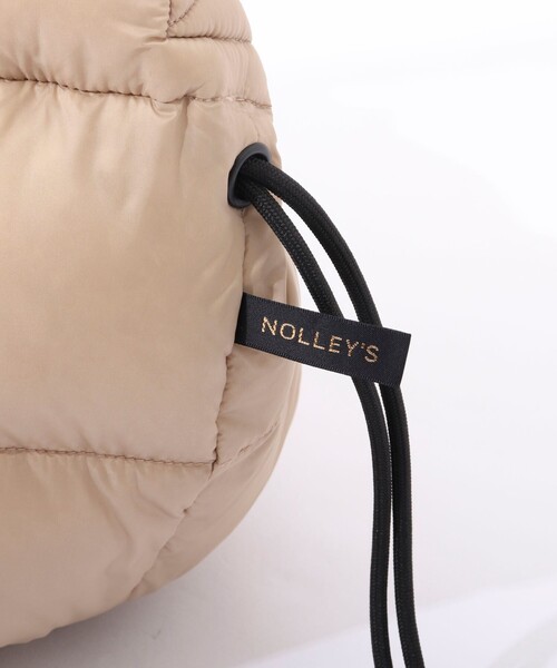 TAION（タイオン）の「【TAION別注】合皮ハンドルダウン巾着バッグ（ショルダーバッグ・レディース・ブラック/ベージュ/ブラウン系その他3/ネイビー系3・FREE）」の10枚目の写真