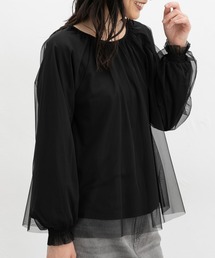 チュールトップス
