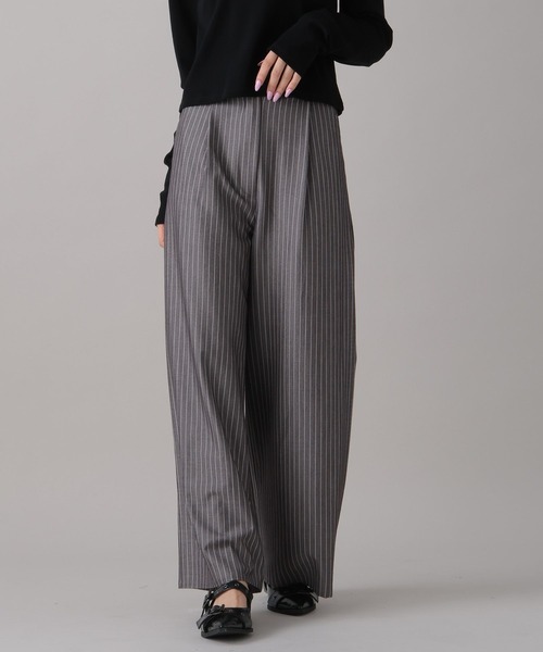 892/821 新品 スラックス パンツ 2点 FOREVER21 スラックス パンツ 「2024FW」2WAYルーズスラックス