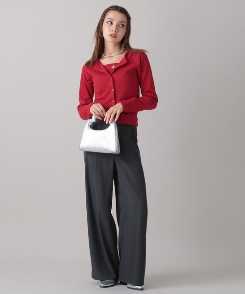 FOREVER 21（フォーエバー トゥエンティーワン）の「【2024FW】ワイドスラックスパンツ（スラックス・レディース・グレー系その他/グレー・SMALL/MEDIUM）」の7枚目の写真