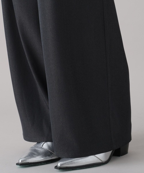 FOREVER 21（フォーエバー トゥエンティーワン）の「【2024FW】ワイドスラックスパンツ（スラックス・レディース・グレー系その他/グレー・SMALL/MEDIUM）」の18枚目の写真