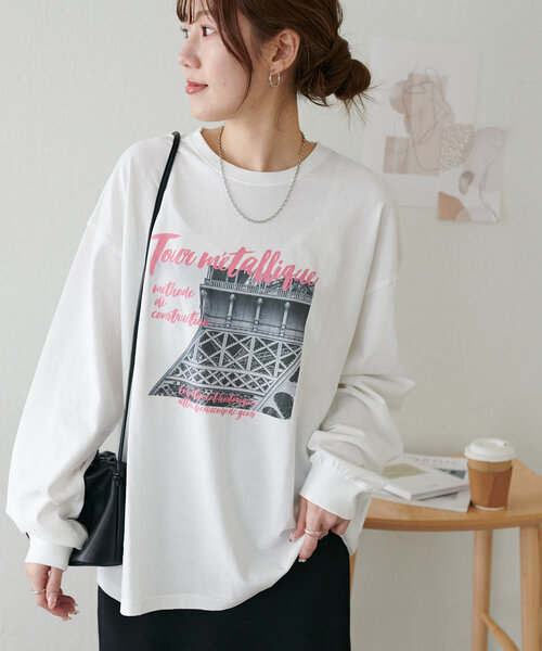 【ユニセックス】フォトプリントロンT（Tシャツ/カットソー）｜DISCOAT（ディスコート）