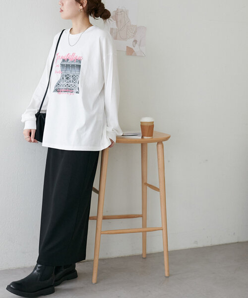 【ユニセックス】フォトプリントロンT（Tシャツ/カットソー）｜DISCOAT（ディスコート）