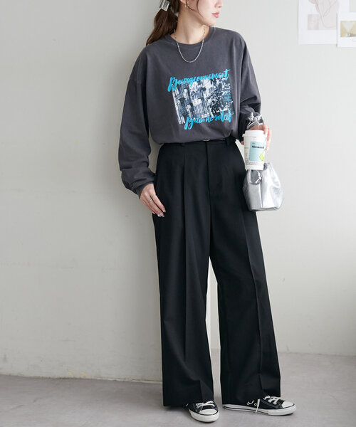 【ユニセックス】フォトプリントロンT（Tシャツ/カットソー）｜DISCOAT（ディスコート）