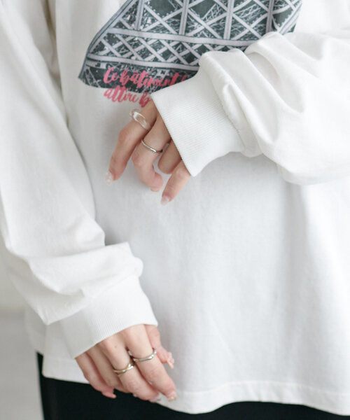 【ユニセックス】フォトプリントロンT（Tシャツ/カットソー）｜DISCOAT（ディスコート）