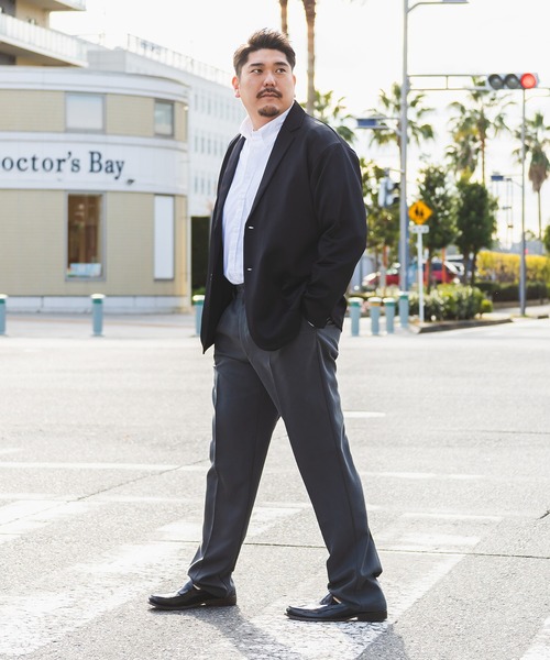 【セール】エレガントジャージー シングル 2つボタン カットジャケット（テーラードジャケット）｜B&T CLUB（ビーティークラブ）