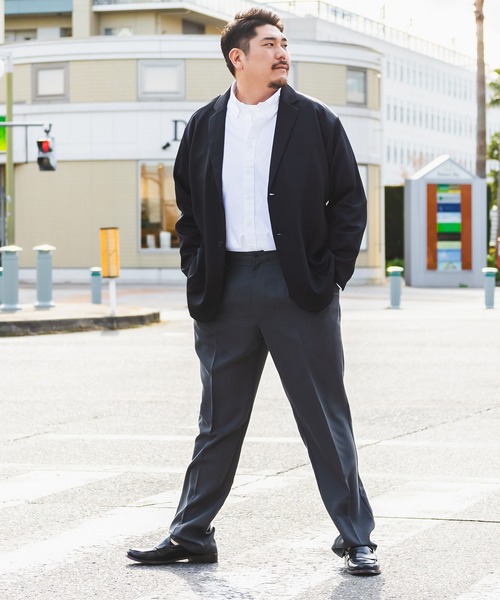 【セール】エレガントジャージー シングル 2つボタン カットジャケット（テーラードジャケット）｜B&T CLUB（ビーティークラブ）