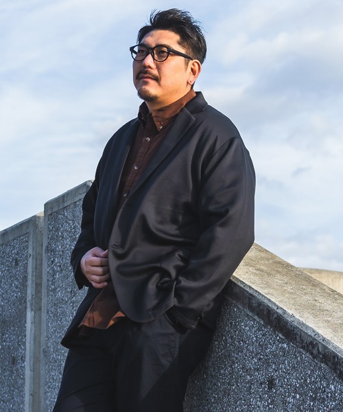 【セール】エレガントジャージー シングル 2つボタン カットジャケット（テーラードジャケット）｜B&T CLUB（ビーティークラブ）