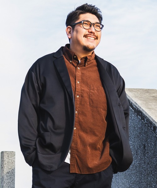 【セール】エレガントジャージー シングル 2つボタン カットジャケット（テーラードジャケット）｜B&T CLUB（ビーティークラブ）