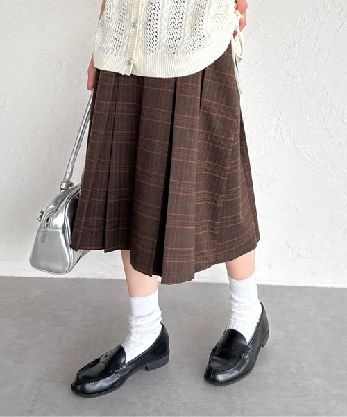 kutir（クティール）の「【2サイズ展開】2wayアソートミディプリーツ